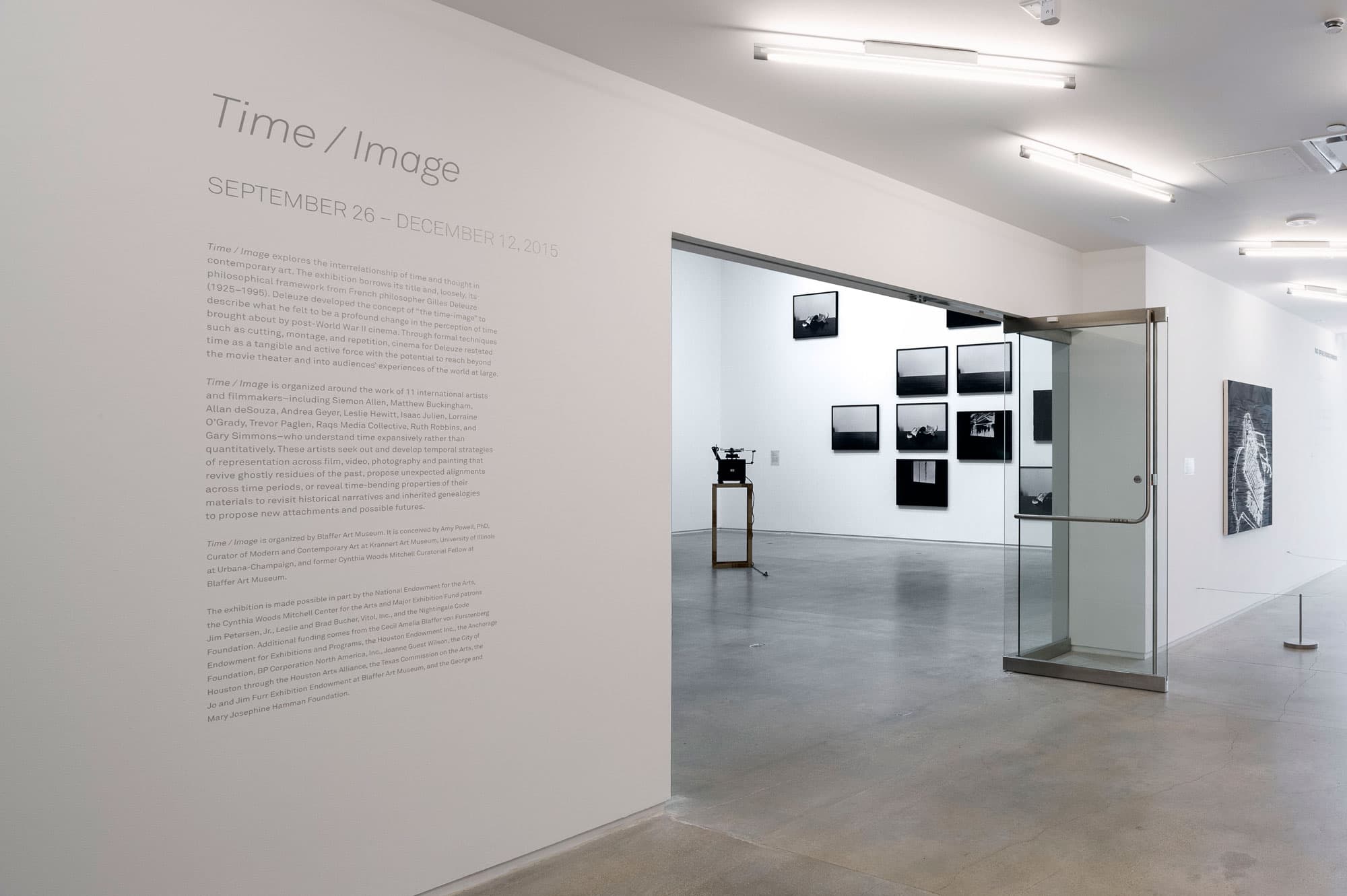 Time / Image - Blaffer Art Museum