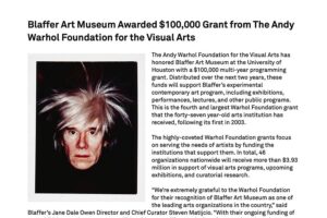The Andy Warhol Foundation