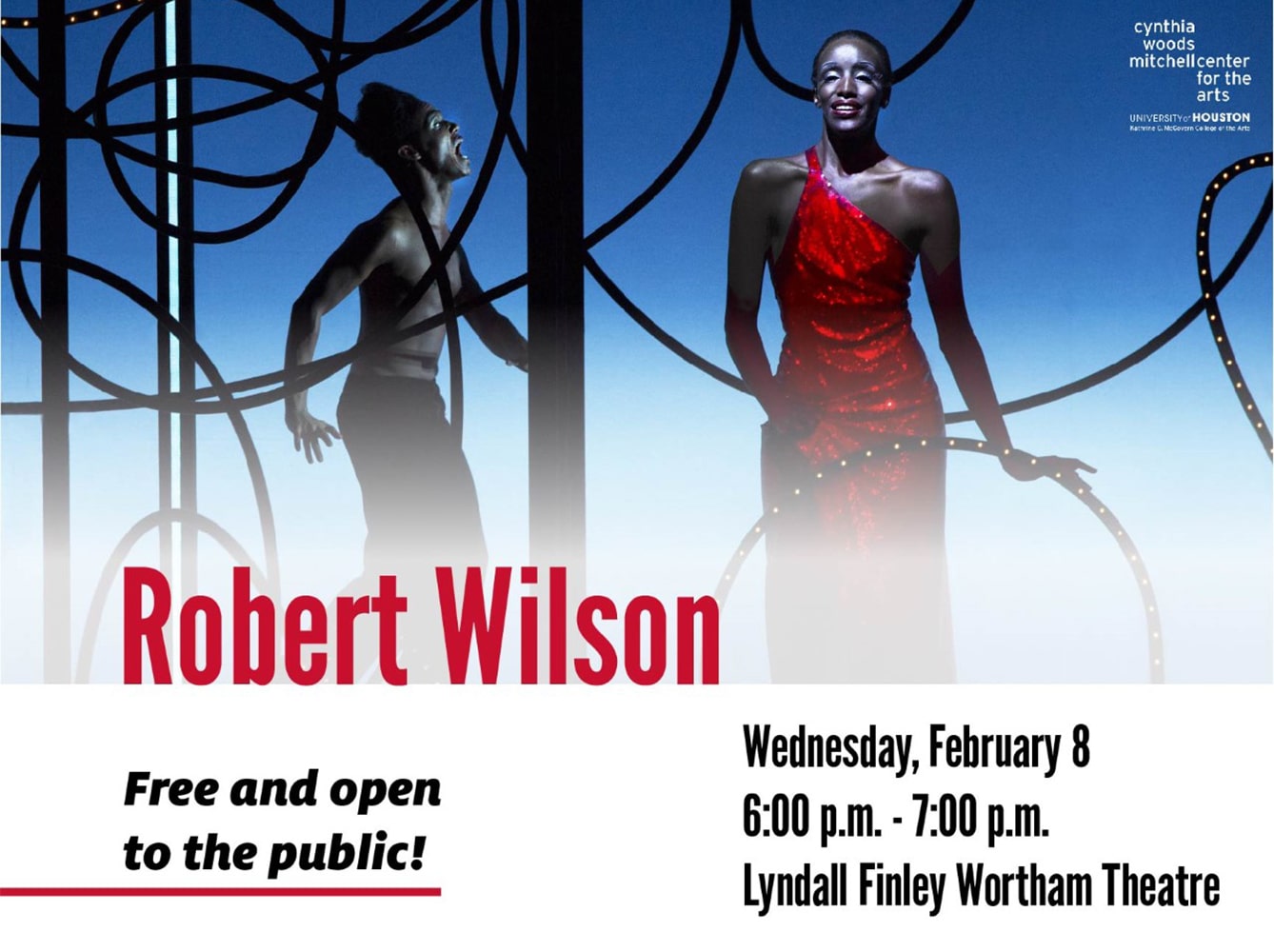 Robert Wilson, Visiting Lecture, Feb 6, University of Houston
