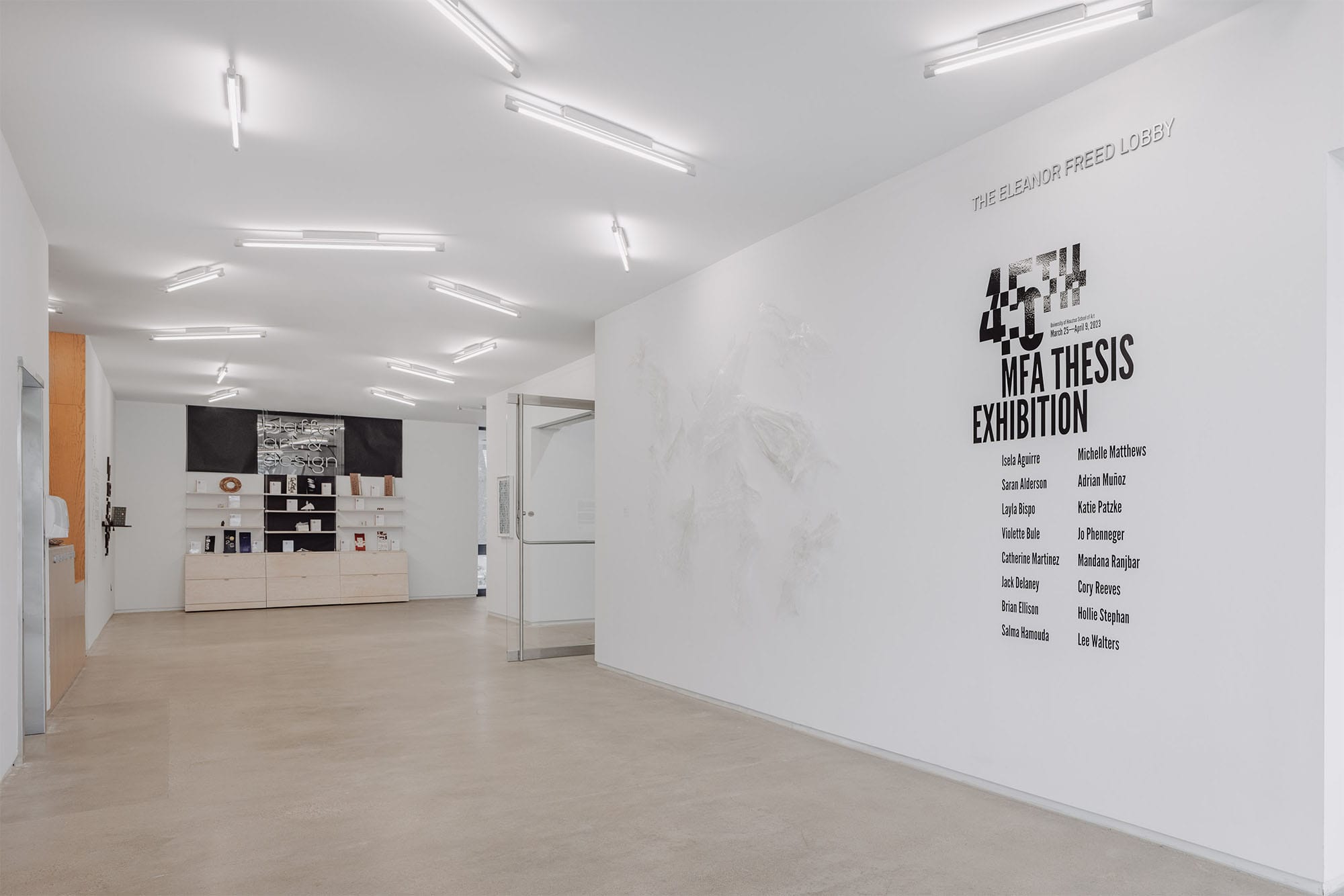 UH School of Art 45th Annual MFA Thesis Exhibition, Blaffer Art Museum Exhibition Archive