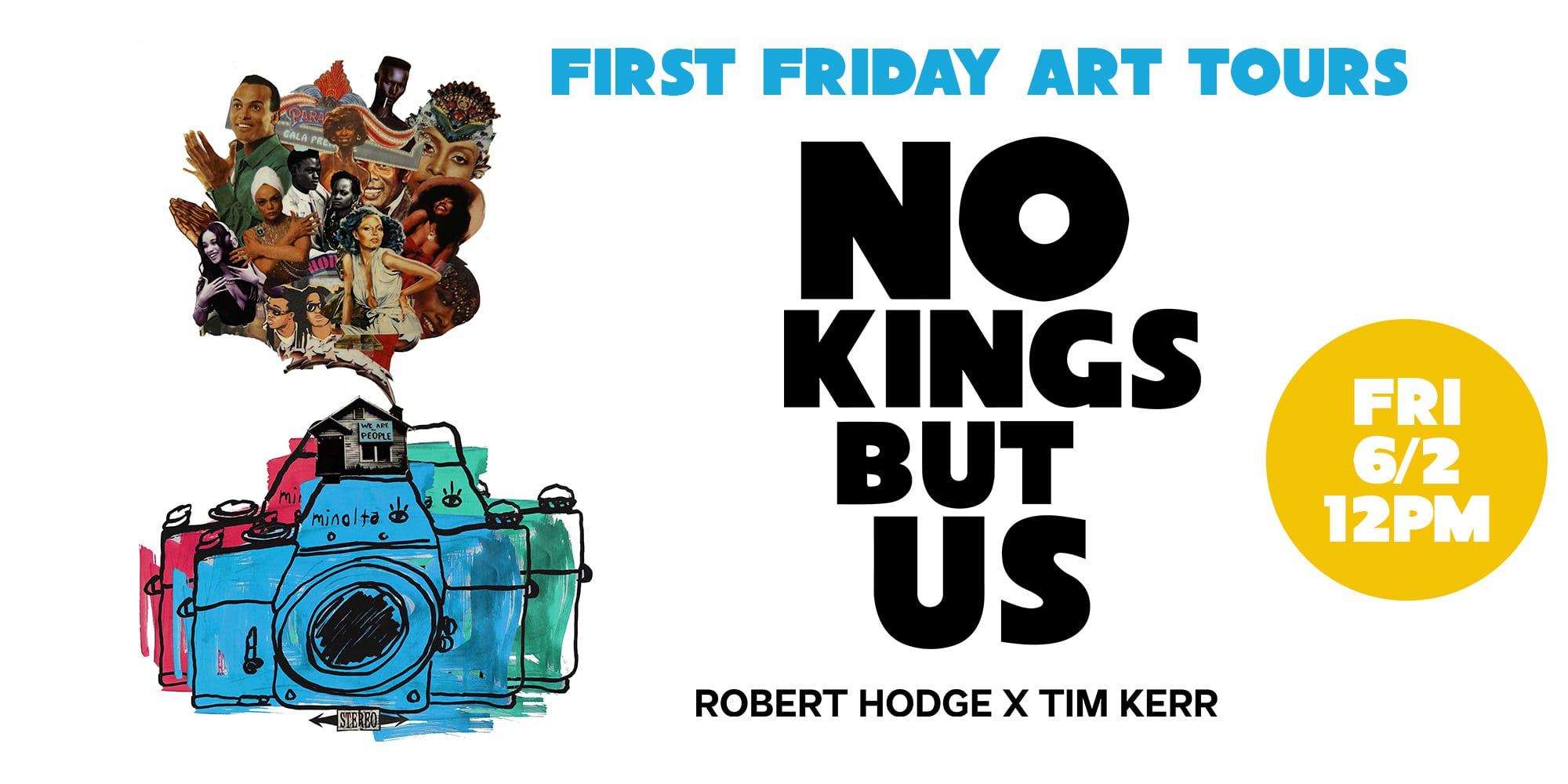 No Kings But Us, Artist Talk, Robert Hodge, Tim Kerr