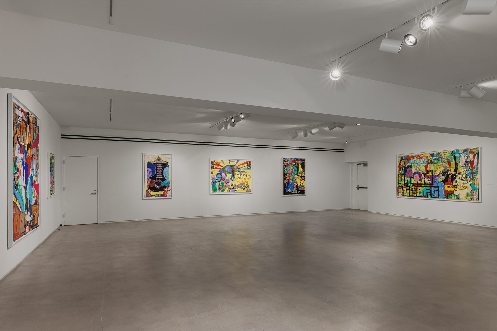 Robert Hodge x Tim Kerr, No Kings But Us, Russel Gonzalez, Blaffer Art Museum