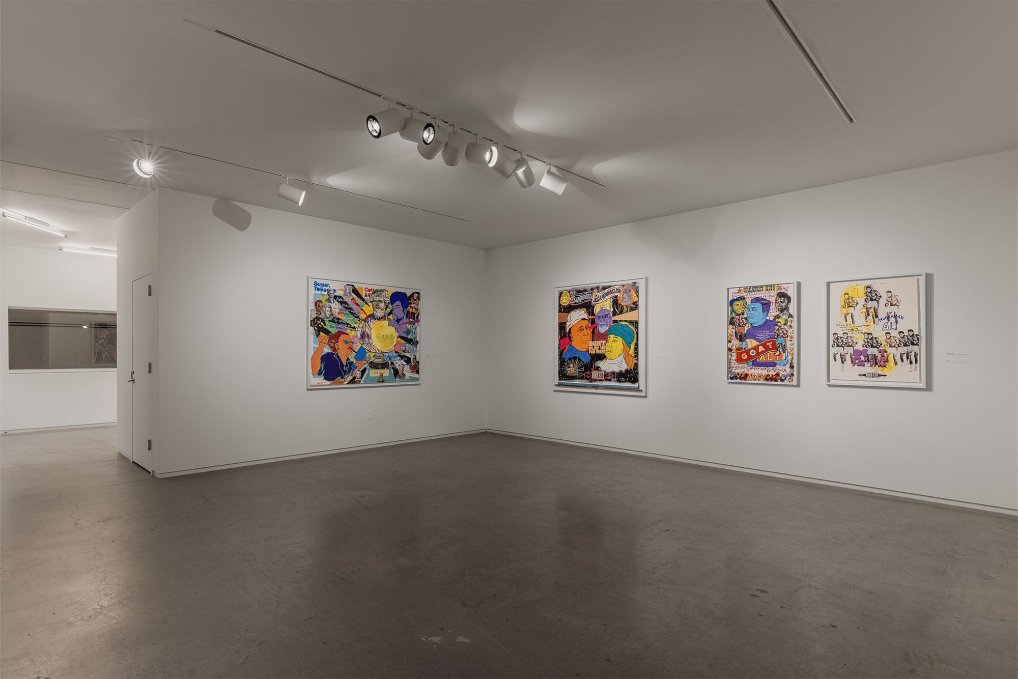 Robert Hodge x Tim Kerr, No Kings But Us, Russel Gonzalez, Blaffer Art Museum