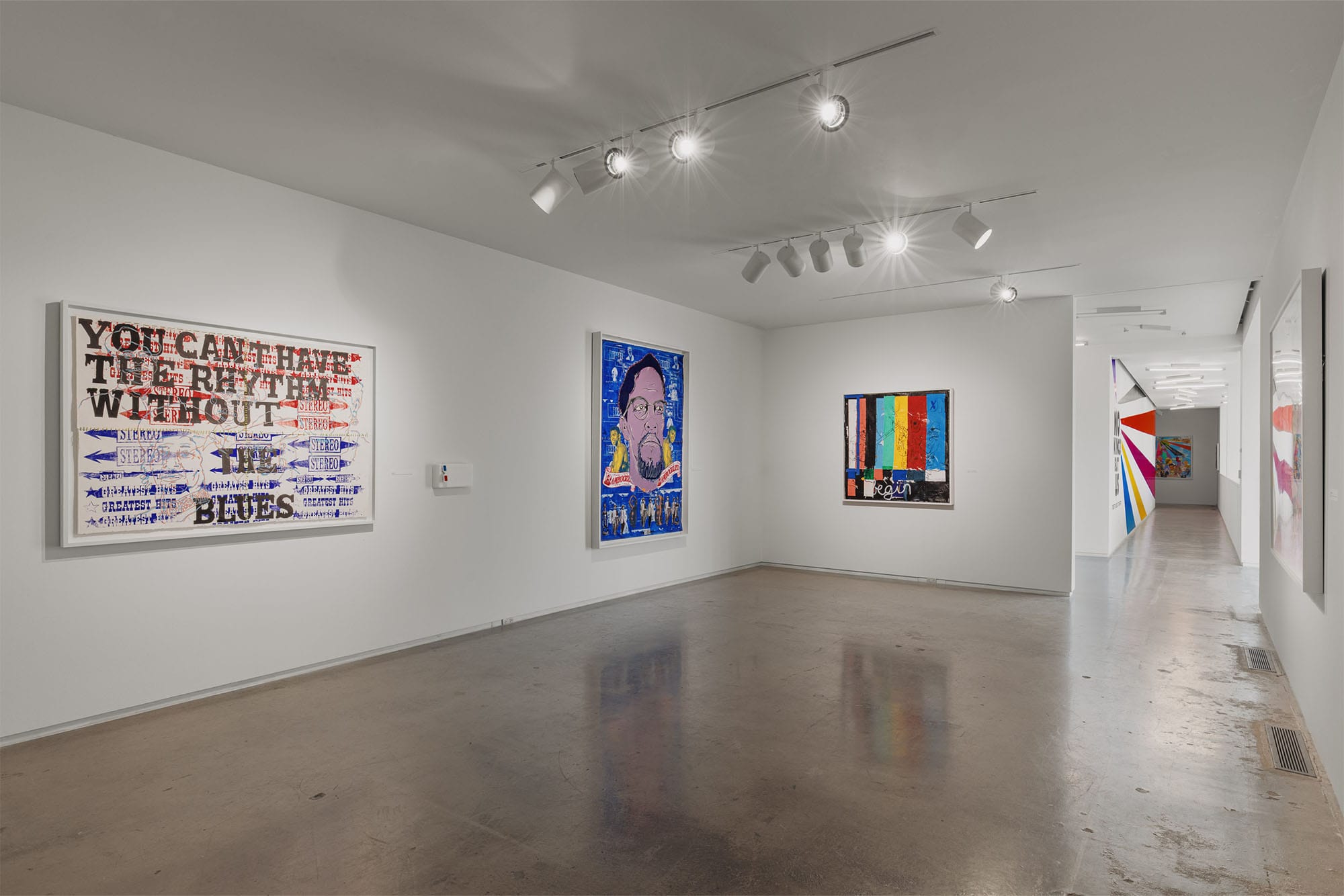 Robert Hodge x Tim Kerr, No Kings But Us, Russel Gonzalez, Blaffer Art Museum