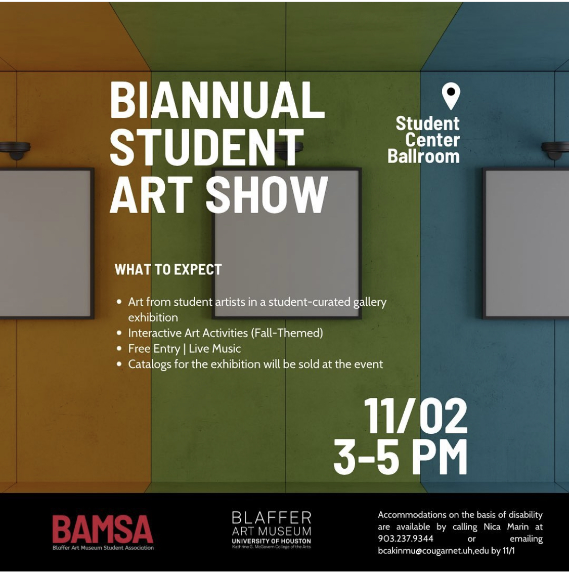 BAMSA - Biannual Student Art Show