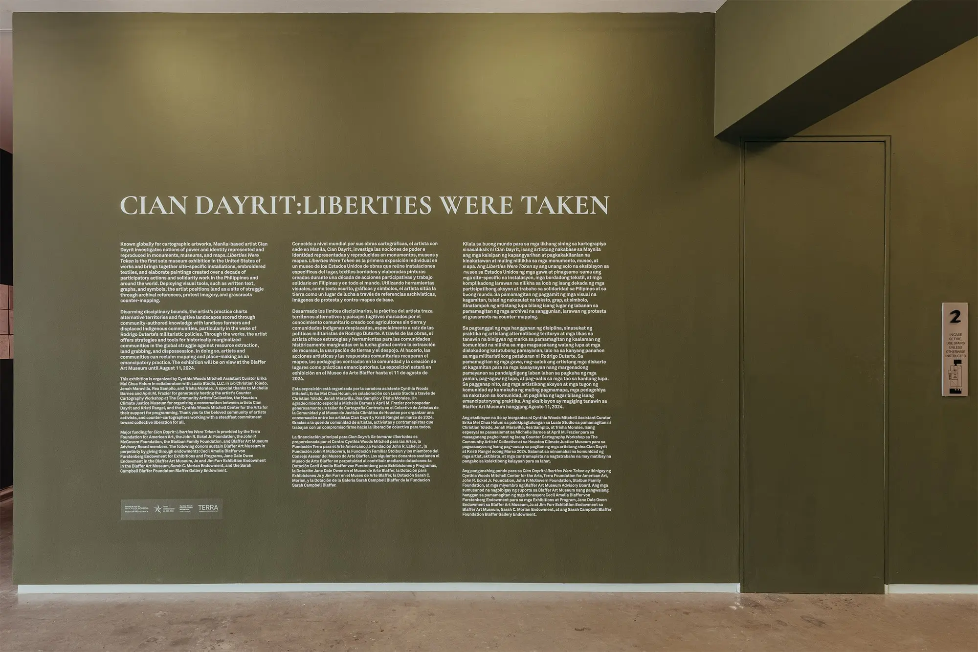 Cian Dayrit, Liberties Were Taken, Exhibition Images