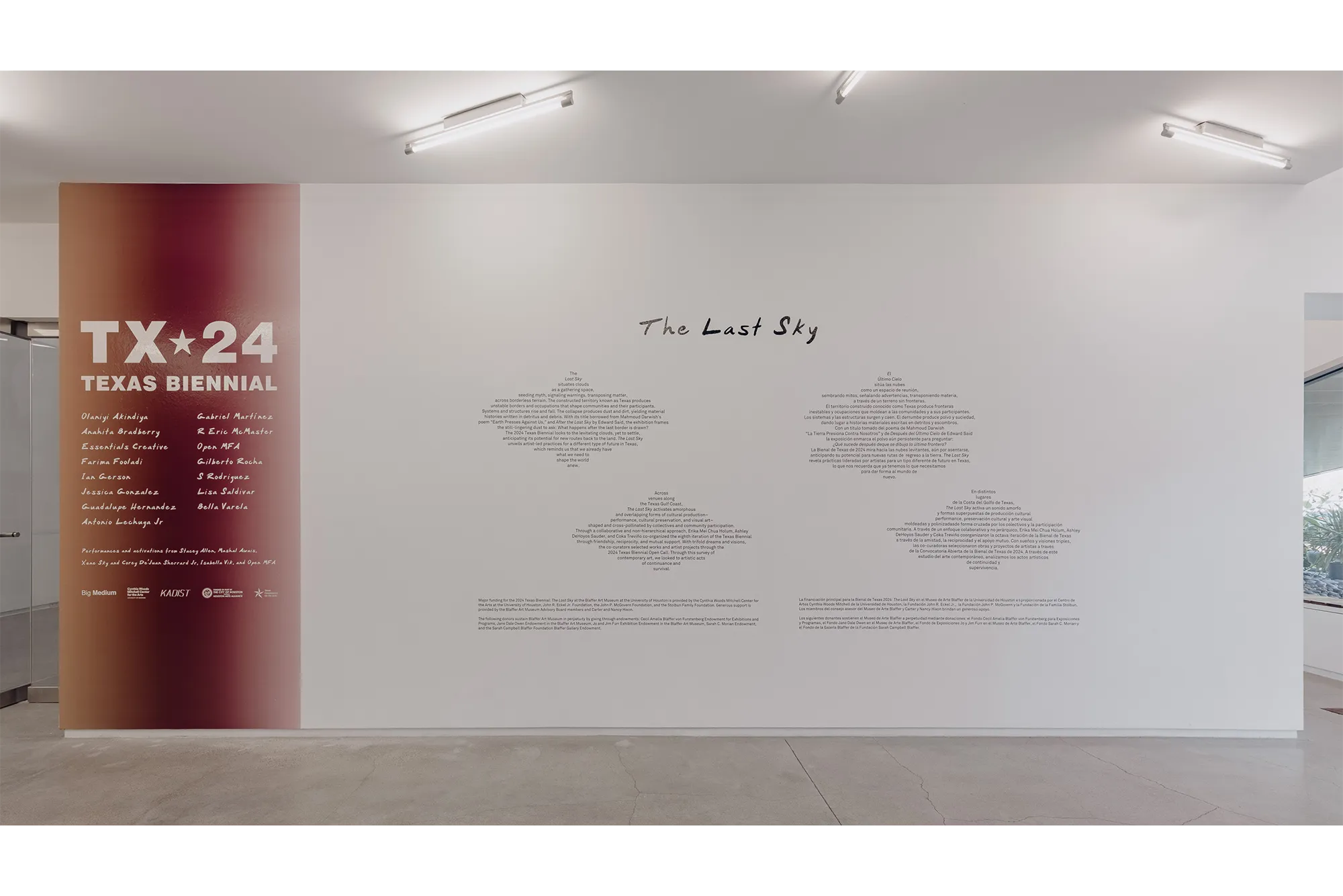 Texas Biennial 2024, Big Medium