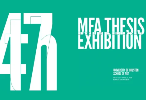 Blaffer Art Museum, MFA artist talks,Tuesday, Wednesday, and Thursday, March 25-27 at 11am—this event is free and open to the public.