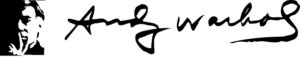 Andy Warhol Foundation Logo - Black