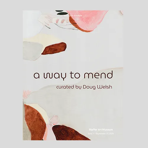 a way to mend, Exhibition Brochure