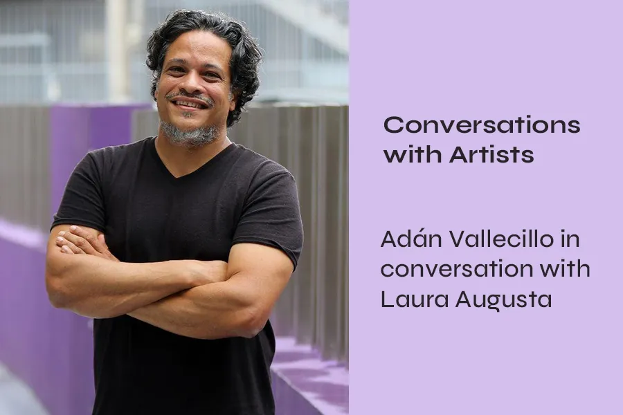 Adán Vallecillo (Honduras) in conversation with Laura Augusta at Blaffer Art Museum