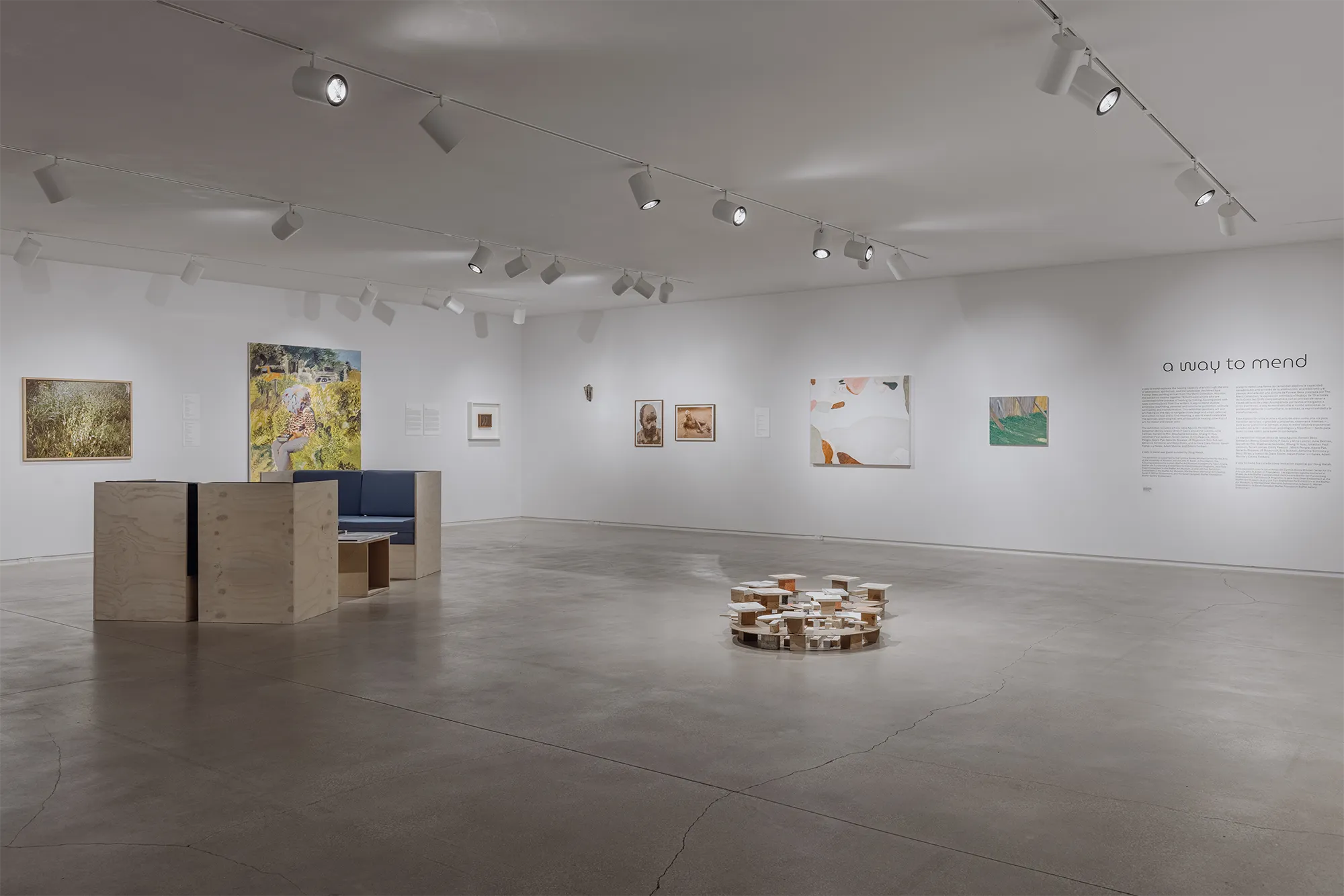 a way to mend, curated by Doug Welsh, Blaffer Art Museum