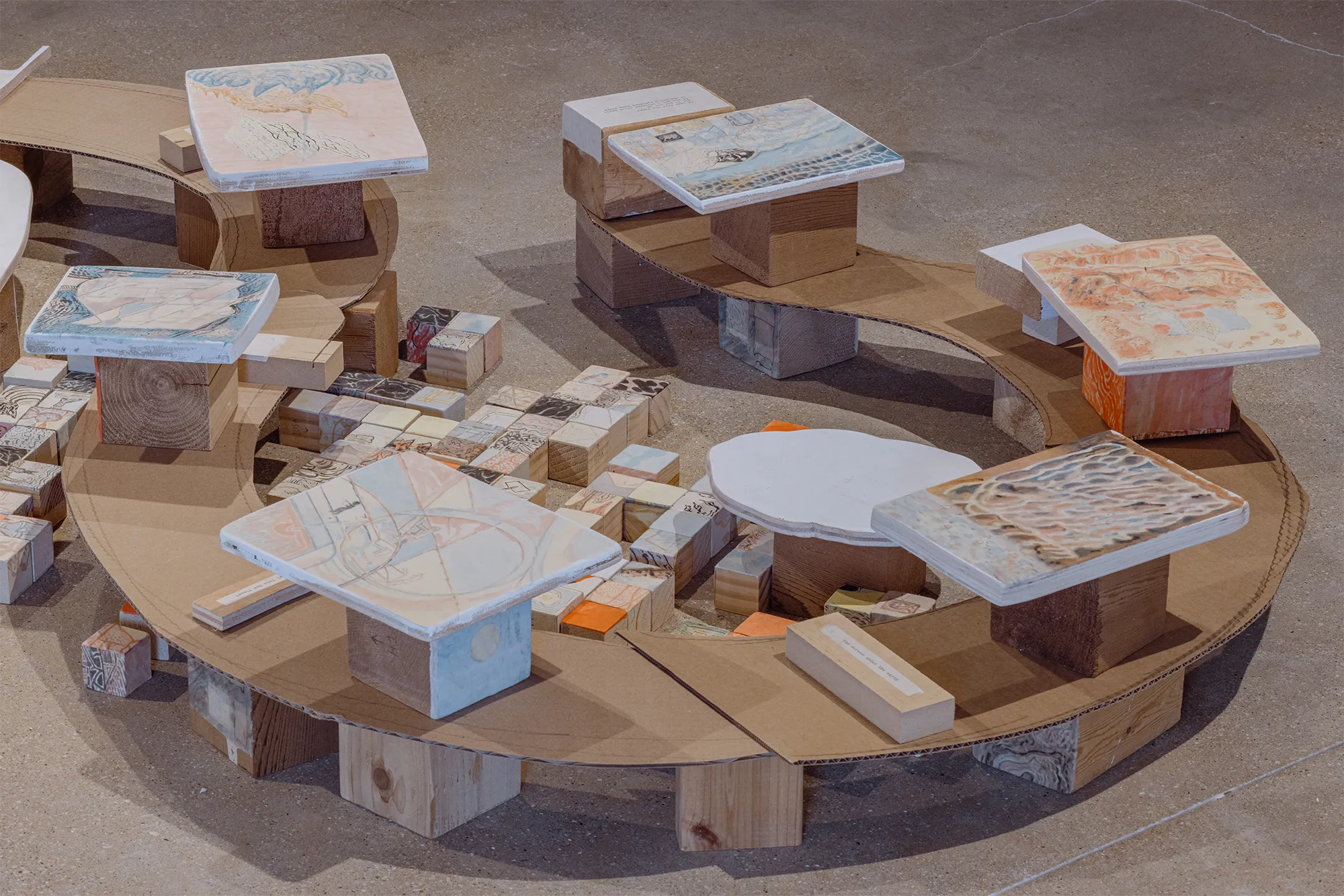 a way to mend, curated by Doug Welsh, Blaffer Art Museum