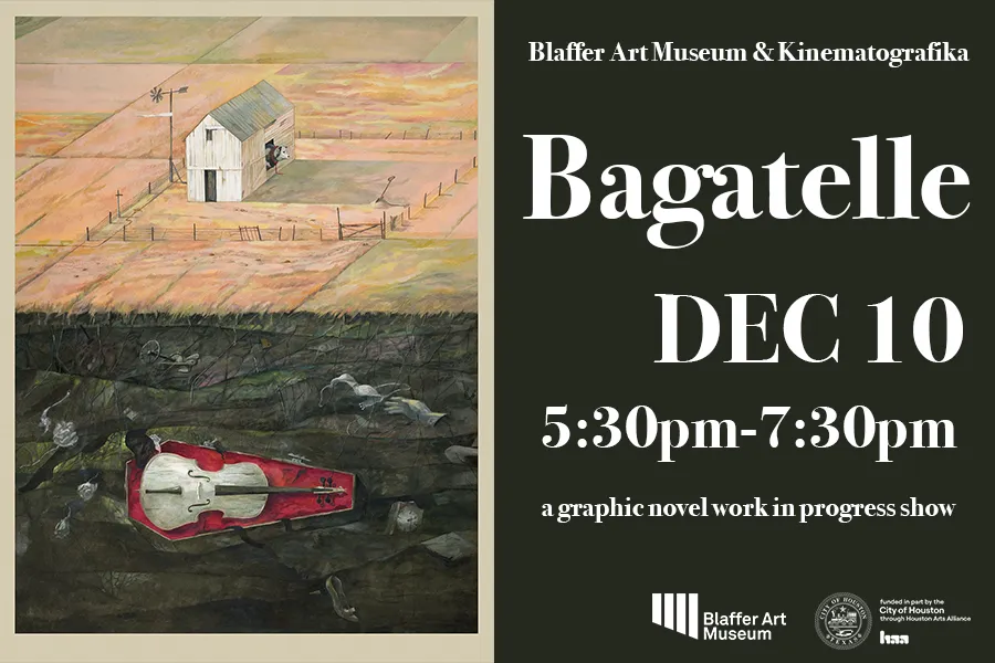 Bagatelle, a graphic novel work in progress show