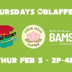 Blaffer Art Museum Events, Cougar Closet, Little Lotus Coffee