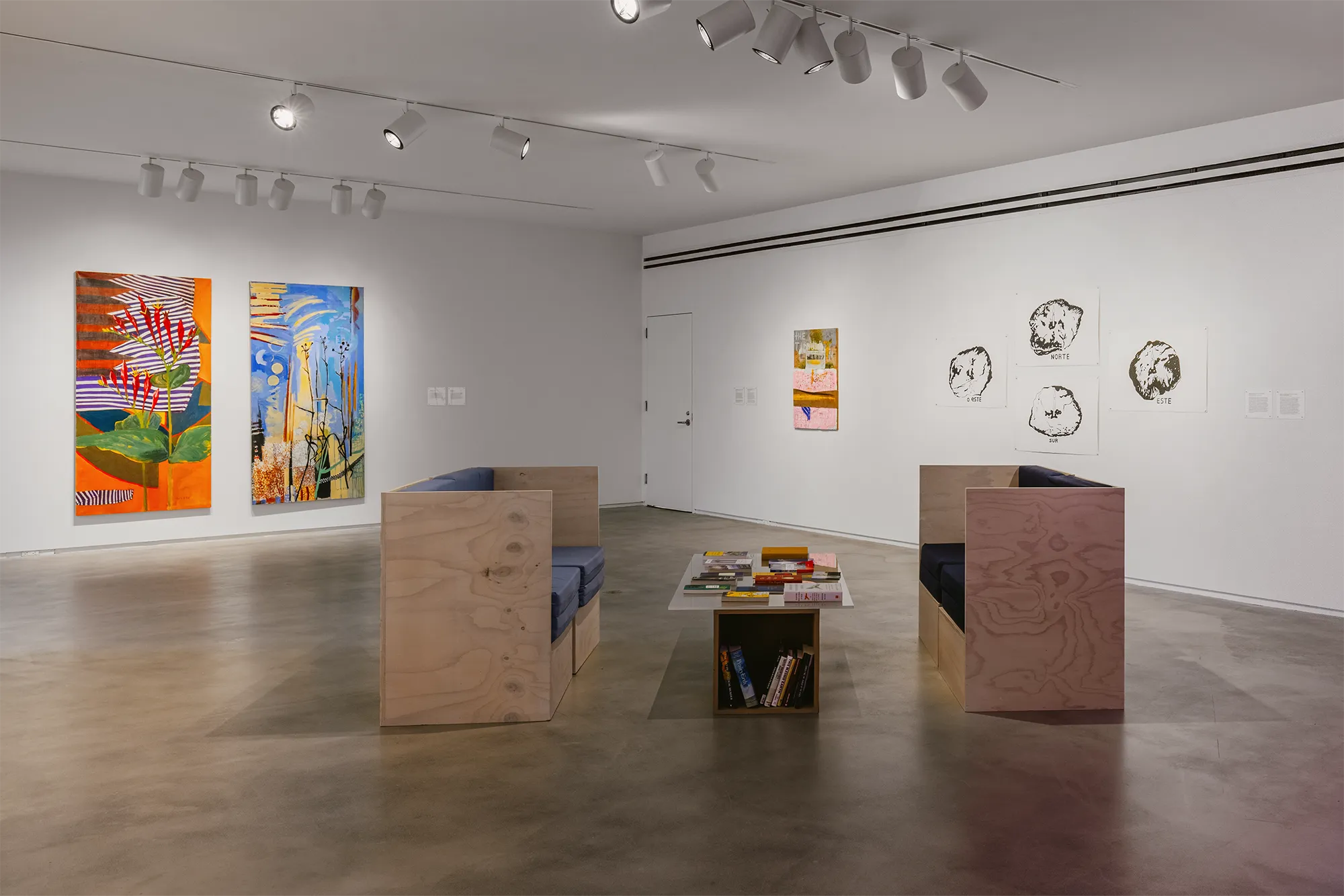 Mud+Corn+Stone+Blue, Blaffer Art Museum, ICI, on view through March 14 2026, Photo by Francisco Ramos