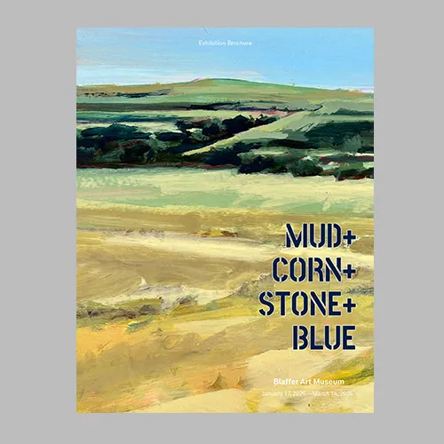 Mud + Corn + Stone + Blue exhibition brochure