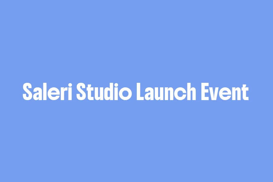 Saleri Studio Launch event