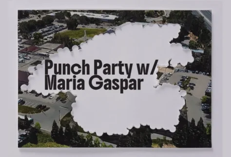 Punch Party with Maria Gaspar