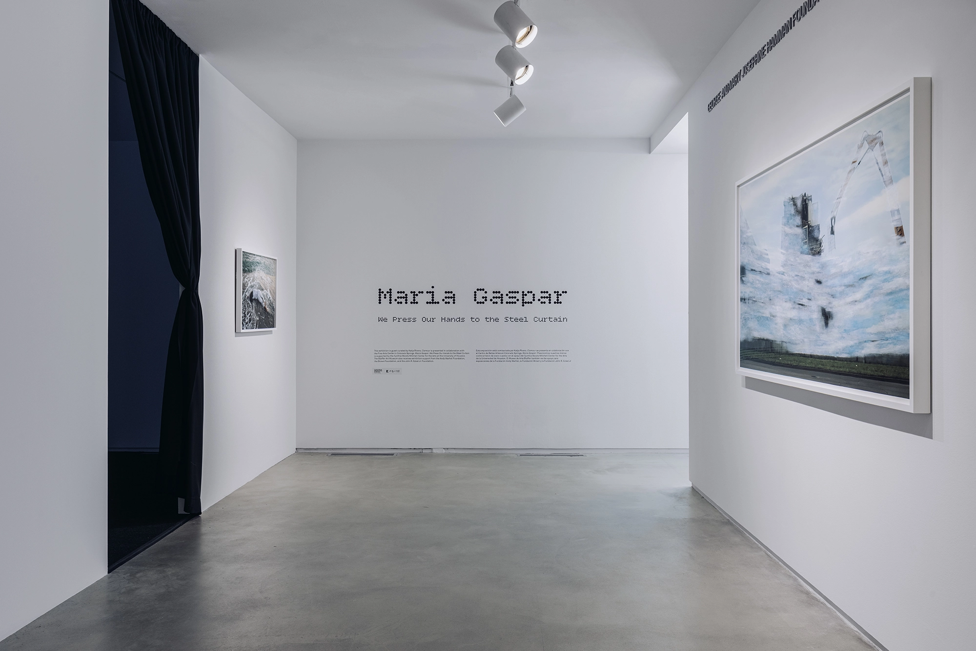 Mud+Corn+Stone+Blue, Blaffer Art Museum, ICI, on view through March 14 2026, Photo by Francisco Ramos