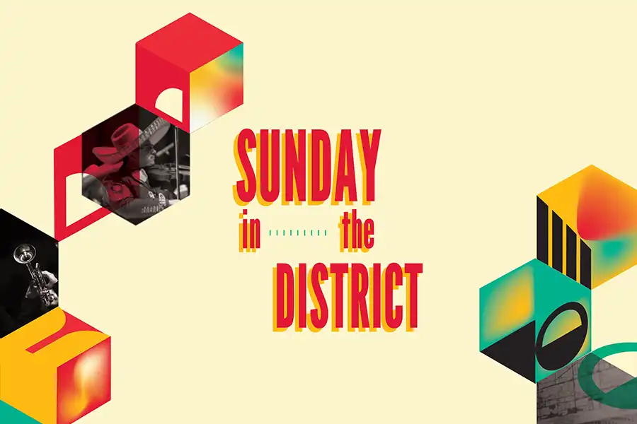 Sunday in the District invites the community to experience this dynamic academic and creative environment through a day of performances, exhibitions, demonstrations, interactive experiences, and hands-on activities featuring UH students, faculty, alumni, and visiting artists.