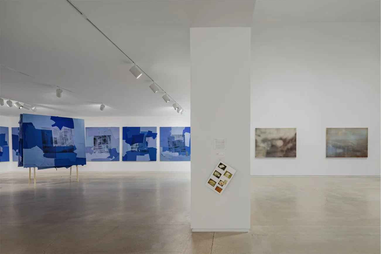 Mud+Corn+Stone+Blue, Blaffer Art Museum, ICI, on view through March 14 2026, Photo by Francisco Ramos