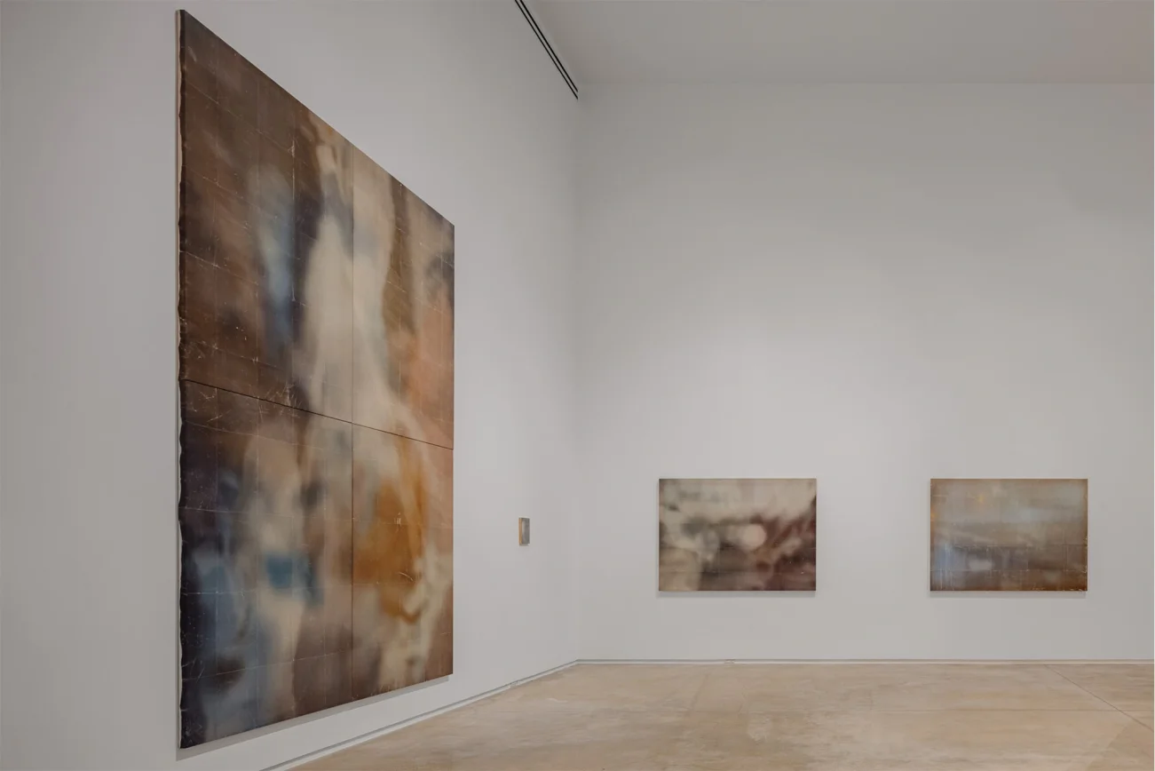 Mud+Corn+Stone+Blue, Blaffer Art Museum, ICI, on view through March 14 2026, Photo by Francisco Ramos